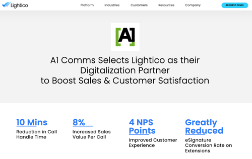 customer success example customer success example